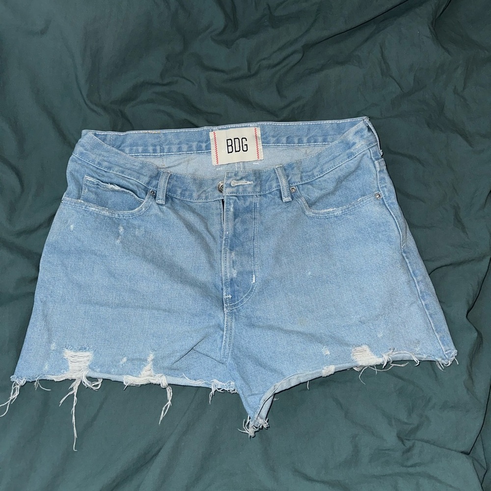 vintage styled urban outfitters jean shorts